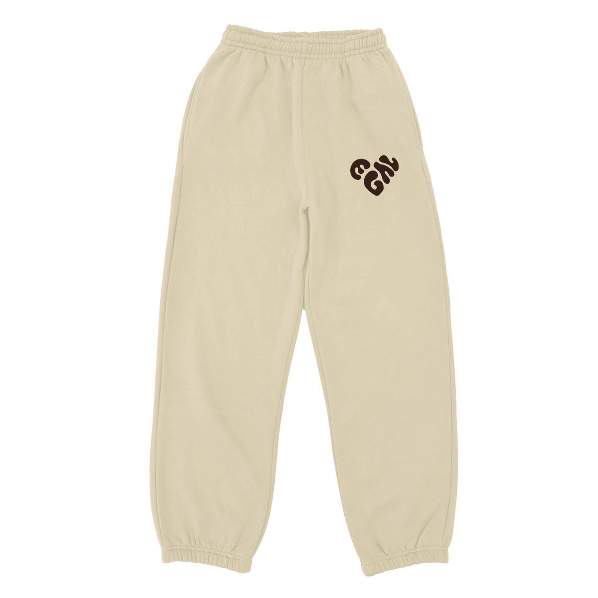 Jogpants Fluffy WhiteSand